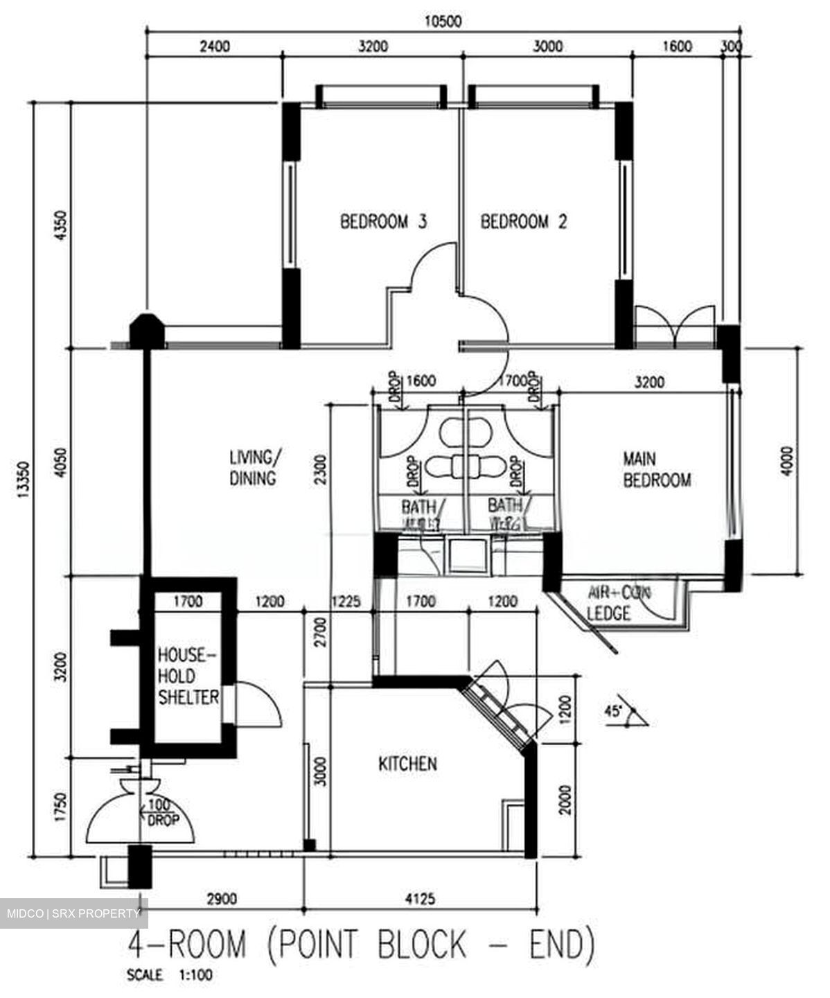 Blk 125 Bedok North Road (Bedok), HDB 4 Rooms #597777531